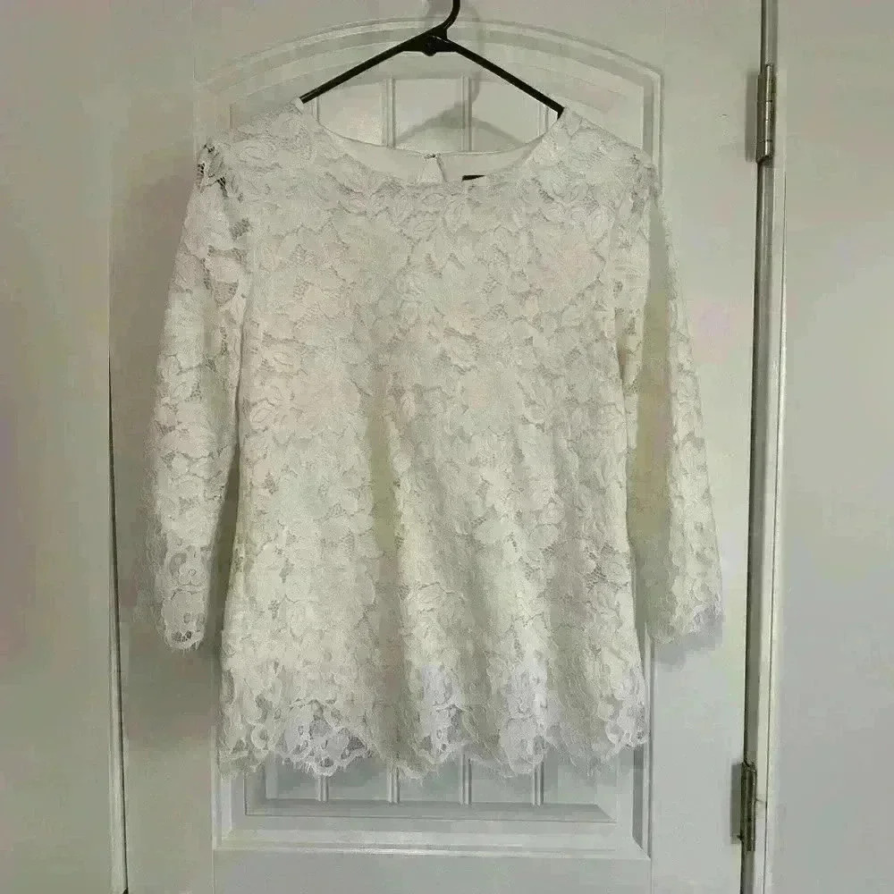Lace Banana Republic Shirt Size Small